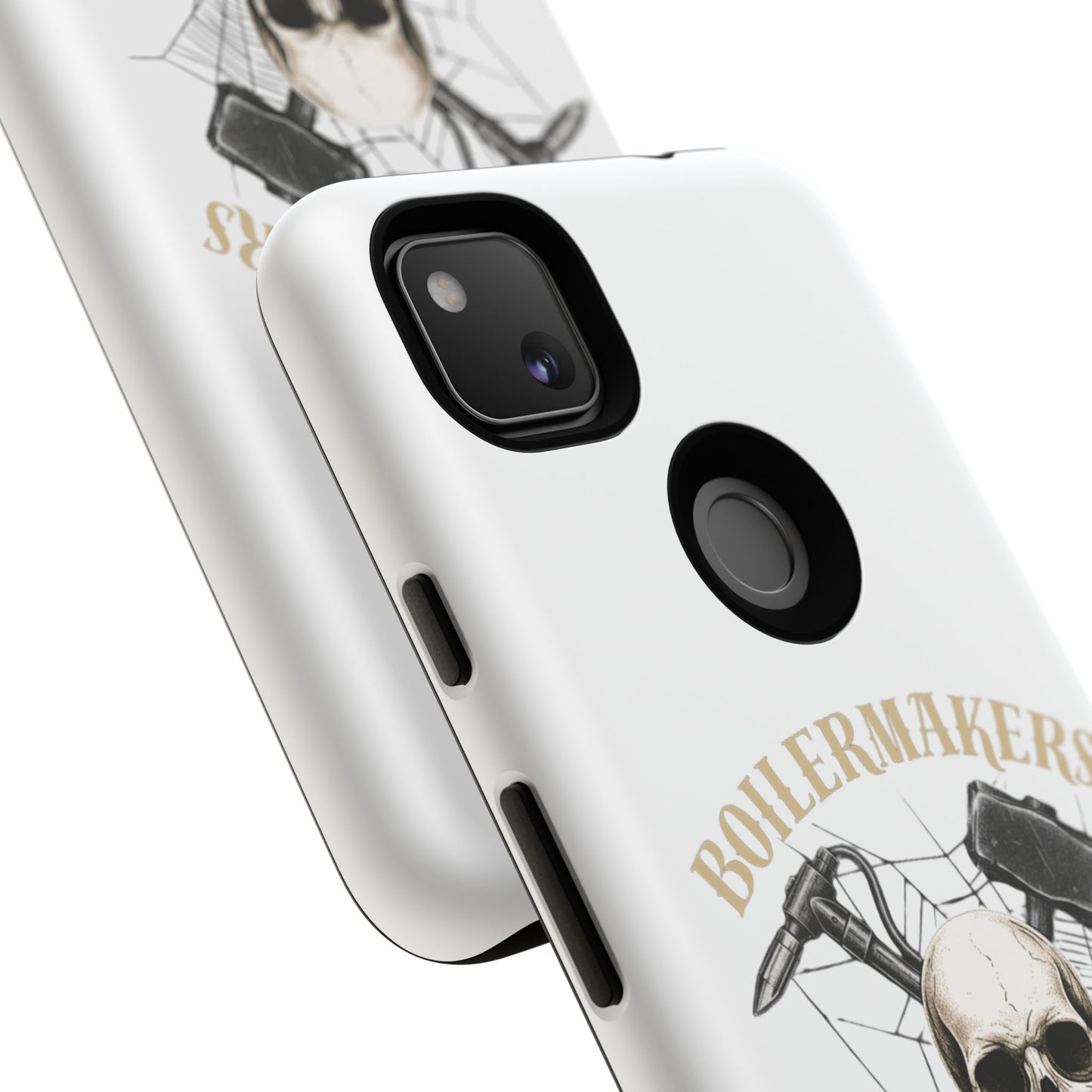Boilermakers Don’t Care Skull Phone Case – Built Tough for the Hard Hands