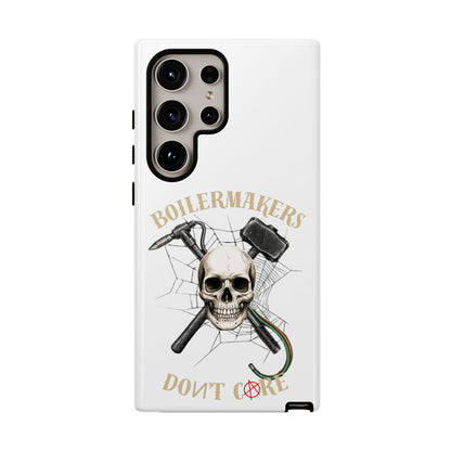 Boilermakers Don’t Care Skull Phone Case – Built Tough for the Hard Hands
