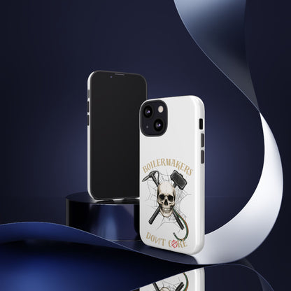 Boilermakers Don’t Care Skull Phone Case – Built Tough for the Hard Hands