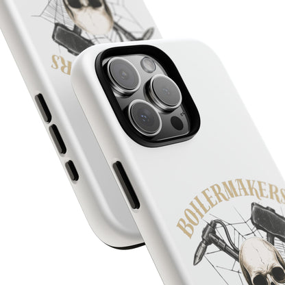 Boilermakers Don’t Care Skull Phone Case – Built Tough for the Hard Hands