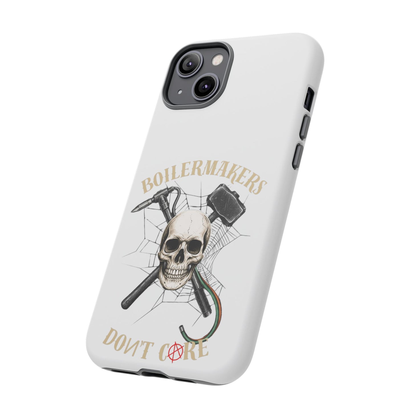 Boilermakers Don’t Care Skull Phone Case – Built Tough for the Hard Hands