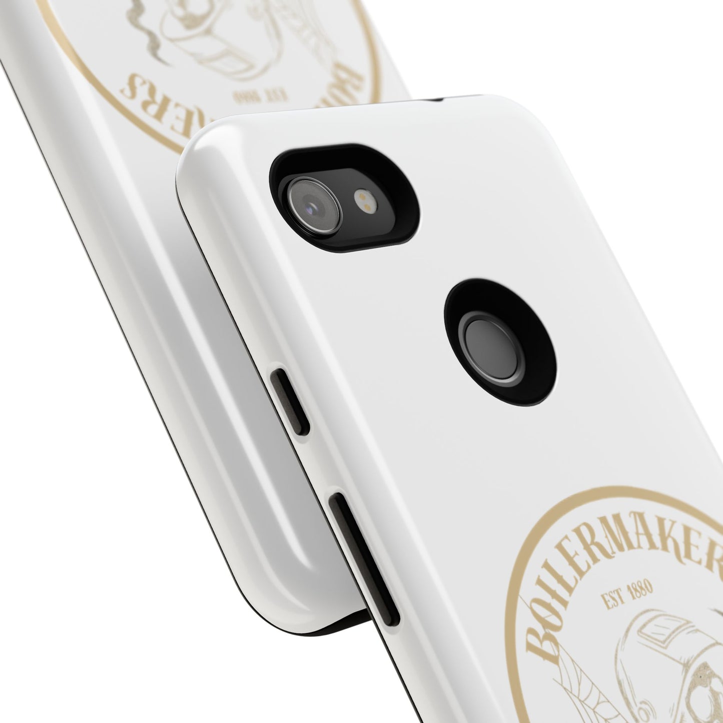 Tough Cases - Boilermakers Don't Care Phone Case, Tough Phone Cover, Skull Design Case, Unique Gift for Fans, Durable Smartphone Accessories