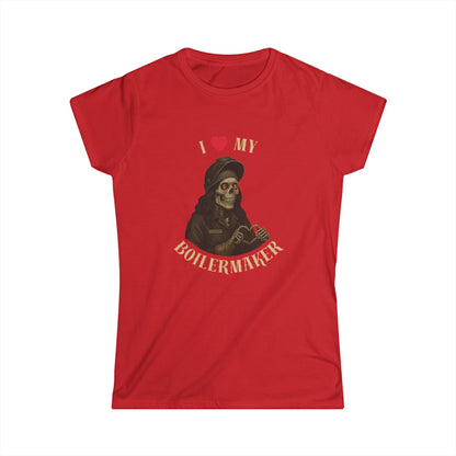 I Love My Boilermaker  Women's Softstyle, Casual Wear, Unique T-Shirt