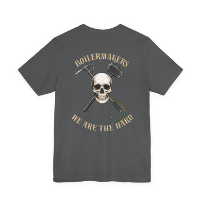 Boilermaker Skull Tee - Unisex Graphic T-Shirt, Work Shirt, Casual Apparel, Skull Design, Gift for Boilermakers