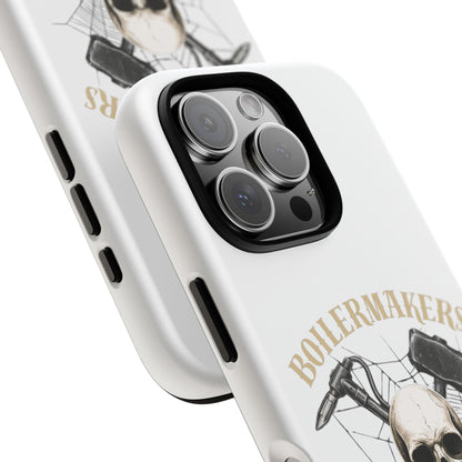 Boilermakers Don’t Care Skull Phone Case – Built Tough for the Hard Hands