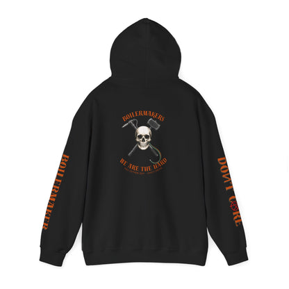 We Are The Hard” Hoodie lively Grove, both sleeves print edition