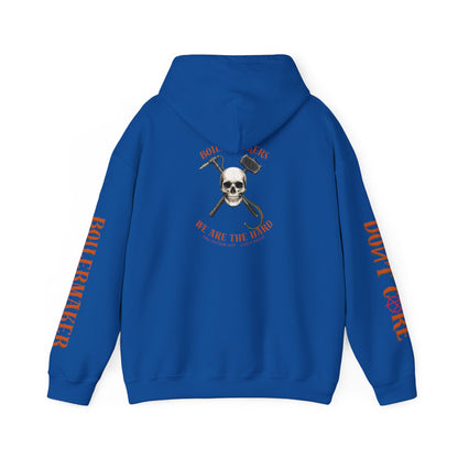 We Are The Hard” Hoodie lively Grove, both sleeves print edition