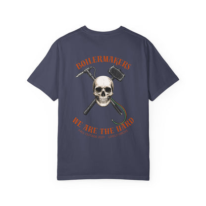 Boilermaker Skull Tee — built for those who burn, grind, and weld their way through life. Durable, comfortable, and made to match the sweatpants or hoodies in the same line.