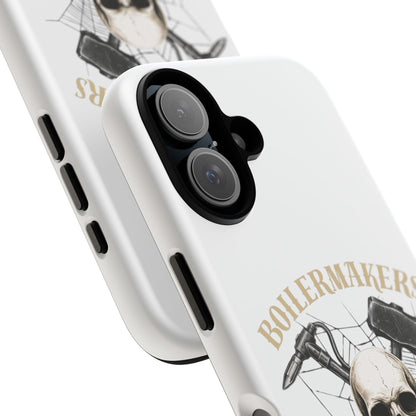 Boilermakers Don’t Care Skull Phone Case – Built Tough for the Hard Hands