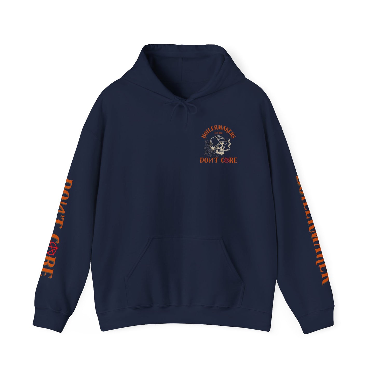We Are The Hard” Hoodie lively Grove, both sleeves print edition