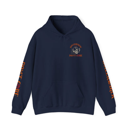 We Are The Hard” Hoodie lively Grove, both sleeves print edition