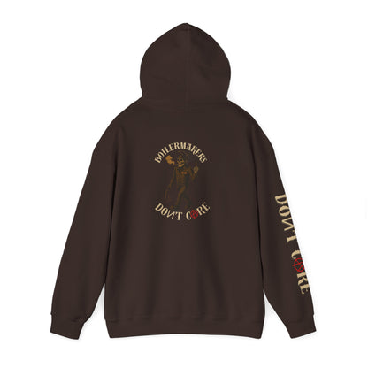 Boilermakers Don’t Care Hoodie – The Original Worksite Classic