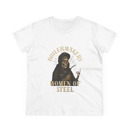 Boilermakers Women of Steel Tee - Empowering Women's Cotton T-Shirt, Gift for Tradeswomen, Work Apparel, Unique Construction Shirt, [...]