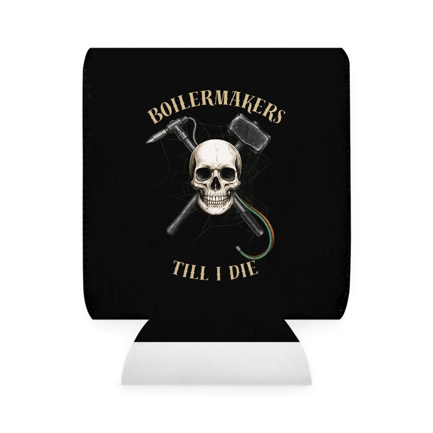 Skull Boilermaker Can Cooler Sleeve | Beer Sleeve, Gift for Boilermakers, Party Drink Holder, Construction Worker Gift, Halloween [...]
