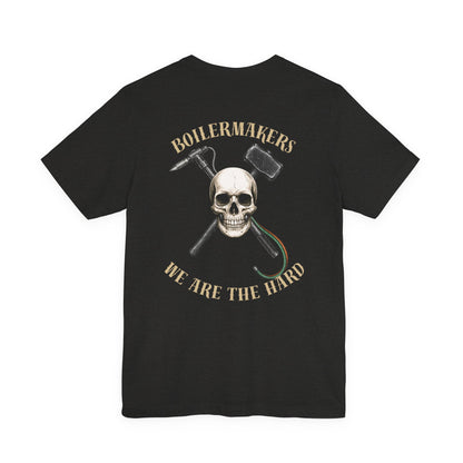 Boilermaker Skull Tee - Unisex Graphic T-Shirt, Work Shirt, Casual Apparel, Skull Design, Gift for Boilermakers