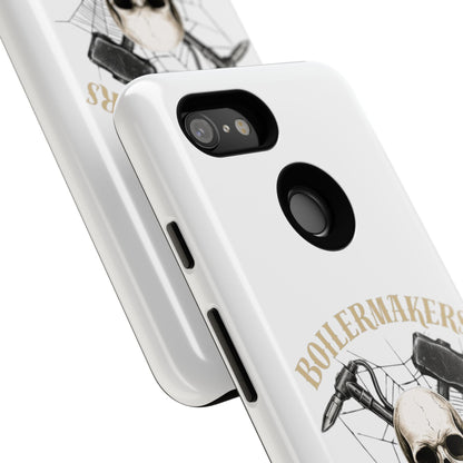 Boilermakers Don’t Care Skull Phone Case – Built Tough for the Hard Hands
