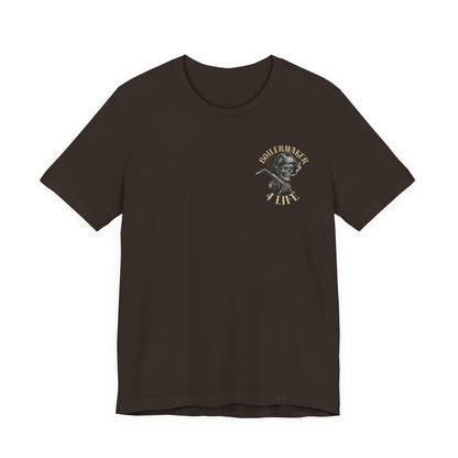 Boilermaker Skull Tee — built for the hands that make the world work. Soft, durable, and unapologetically bold. Pair it with the matching sweatpants for the full set.