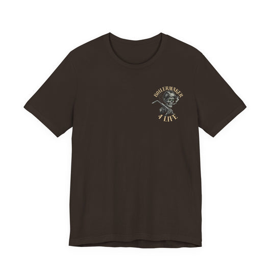 Boilermaker Skull Tee — built for the hands that make the world work. Soft, durable, and unapologetically bold. Pair it with the matching sweatpants for the full set.