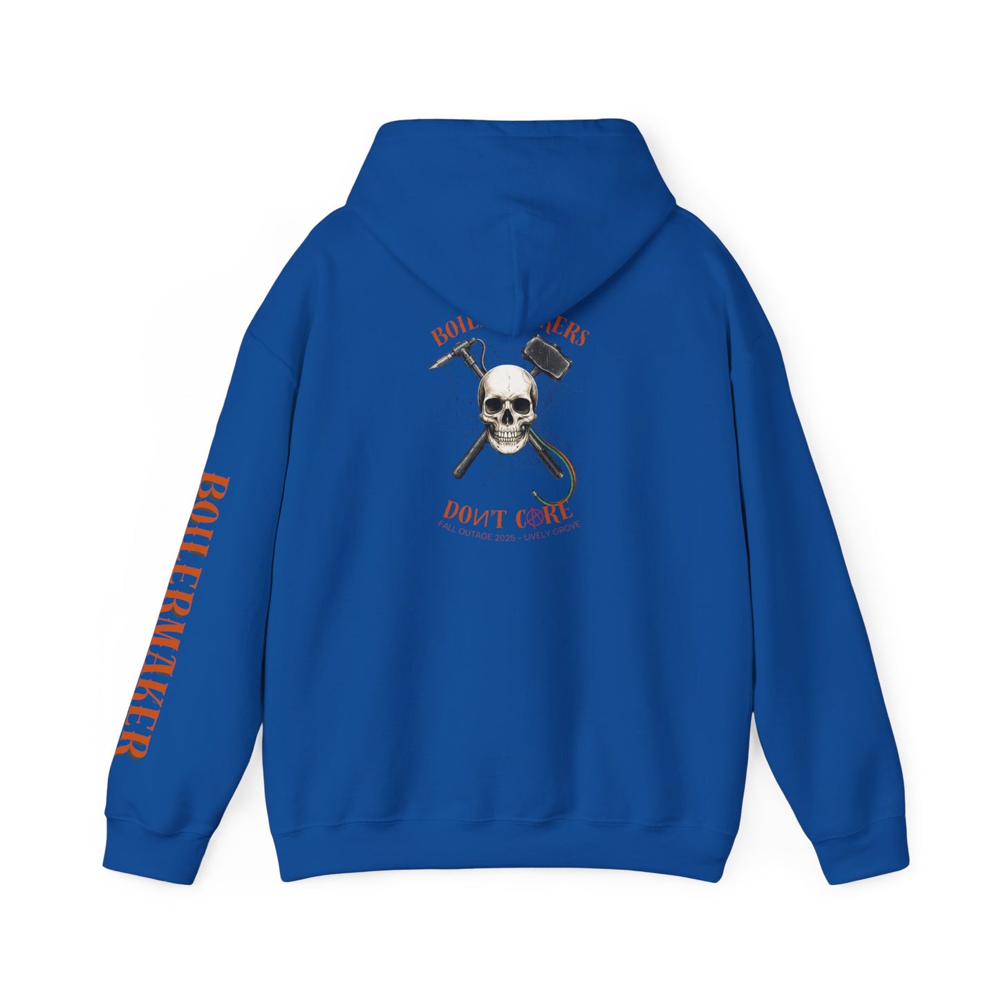 Bold Statement Hooded Sweatshirt - Don't Care, Perfect for Rebels, Gift for Friends, Casual Wear, Everyday Comfort