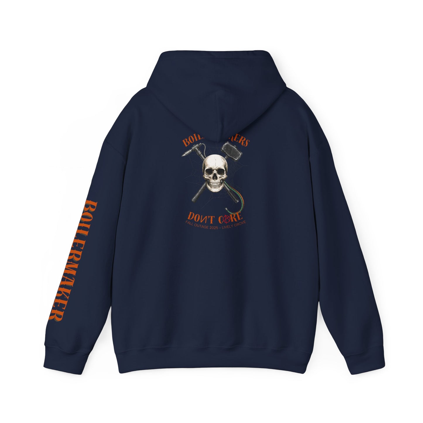 Bold Statement Hooded Sweatshirt - Don't Care, Perfect for Rebels, Gift for Friends, Casual Wear, Everyday Comfort