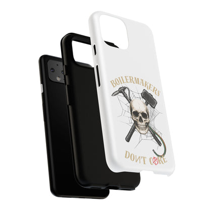 Boilermakers Don’t Care Skull Phone Case – Built Tough for the Hard Hands
