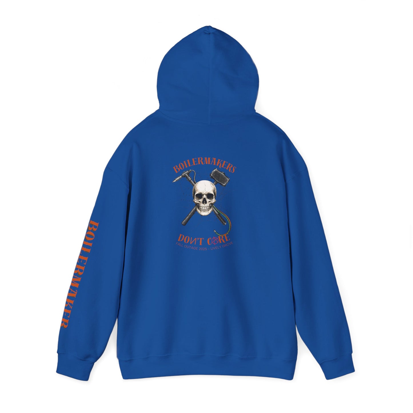 Bold Statement Hooded Sweatshirt - Don't Care, Perfect for Rebels, Gift for Friends, Casual Wear, Everyday Comfort