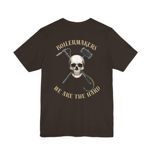 Boilermaker Skull Tee - Unisex Graphic T-Shirt, Work Shirt, Casual Apparel, Skull Design, Gift for Boilermakers