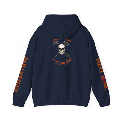 We Are The Hard” Hoodie lively Grove, both sleeves print edition