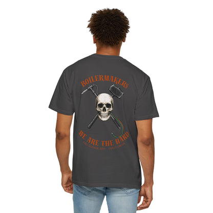 Boilermaker Skull Tee — built for those who burn, grind, and weld their way through life. Durable, comfortable, and made to match the sweatpants or hoodies in the same line.