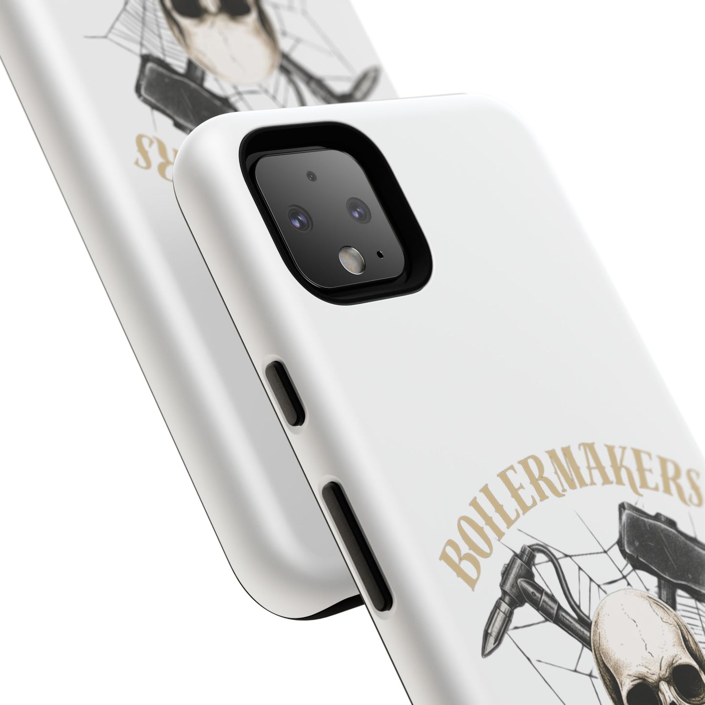 Boilermakers Don’t Care Skull Phone Case – Built Tough for the Hard Hands
