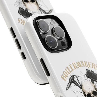 Boilermakers Don’t Care Skull Phone Case – Built Tough for the Hard Hands