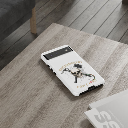Boilermakers Don’t Care Skull Phone Case – Built Tough for the Hard Hands