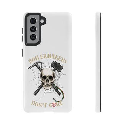Boilermakers Don’t Care Skull Phone Case – Built Tough for the Hard Hands