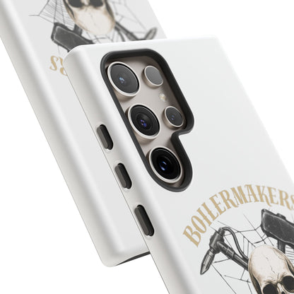Boilermakers Don’t Care Skull Phone Case – Built Tough for the Hard Hands