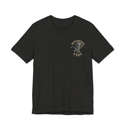 Boilermaker Skull Tee — built for the hands that make the world work. Soft, durable, and unapologetically bold. Pair it with the matching sweatpants for the full set.