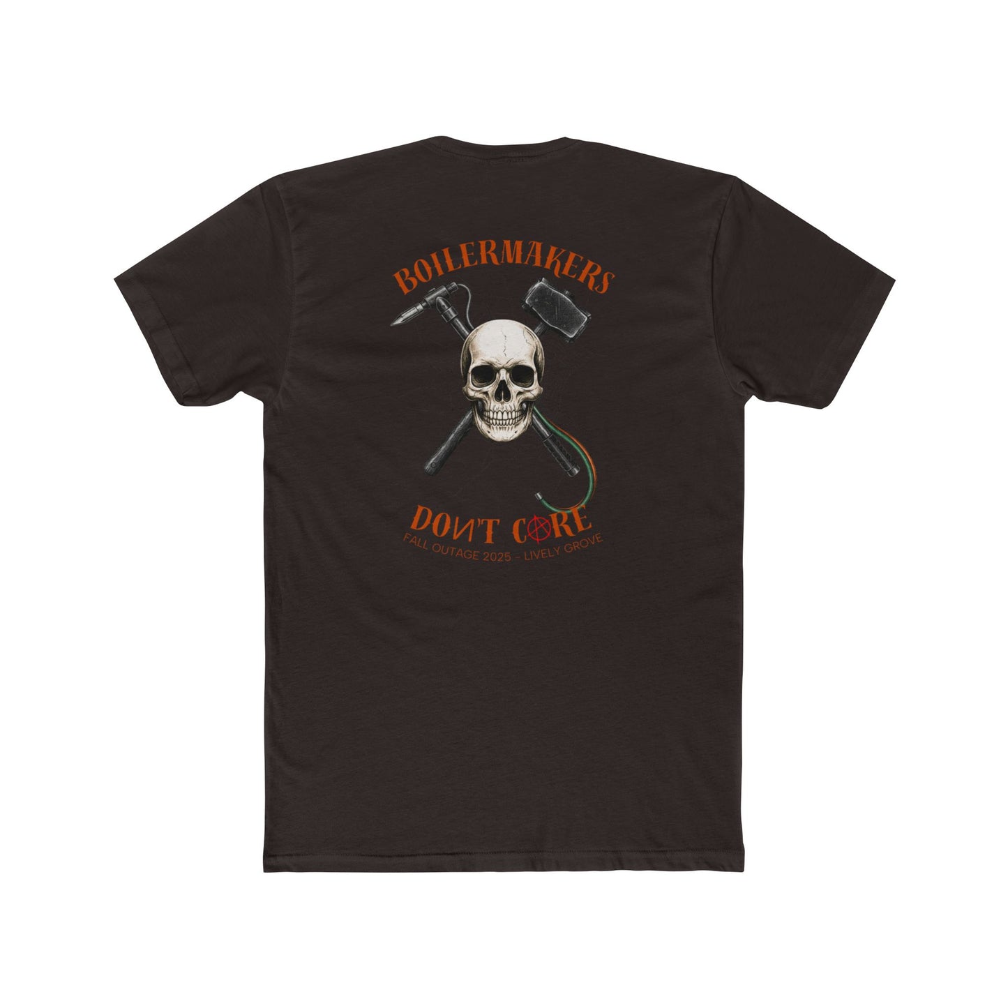 Boilermakers Don’t Care Tee – Lively Grove Fall Outage 2025